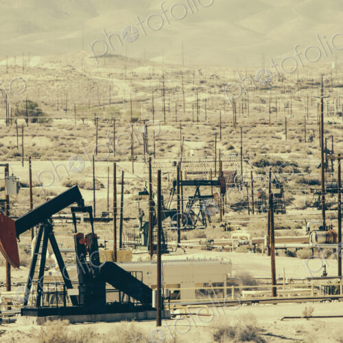 At the Midway-Sunset oil fields just outside Bakersfield, crude oil is extracted from…