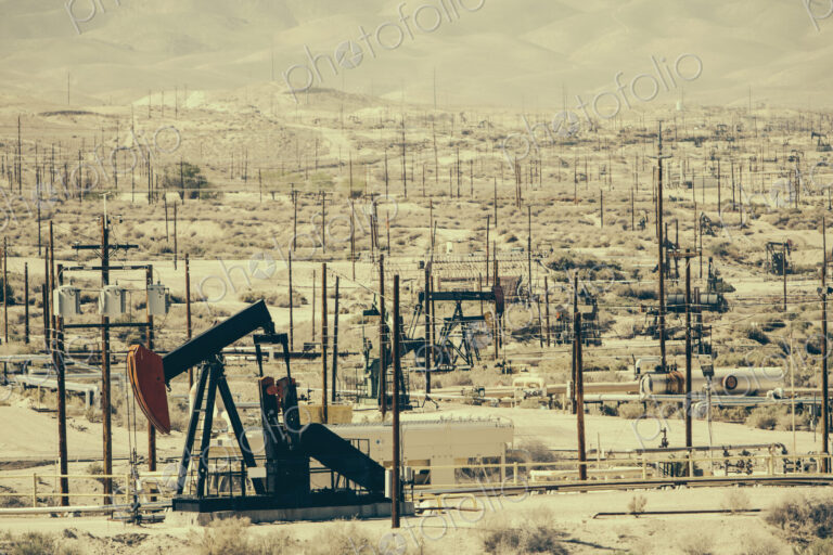 At the Midway-Sunset oil fields just outside Bakersfield, crude oil is extracted from…