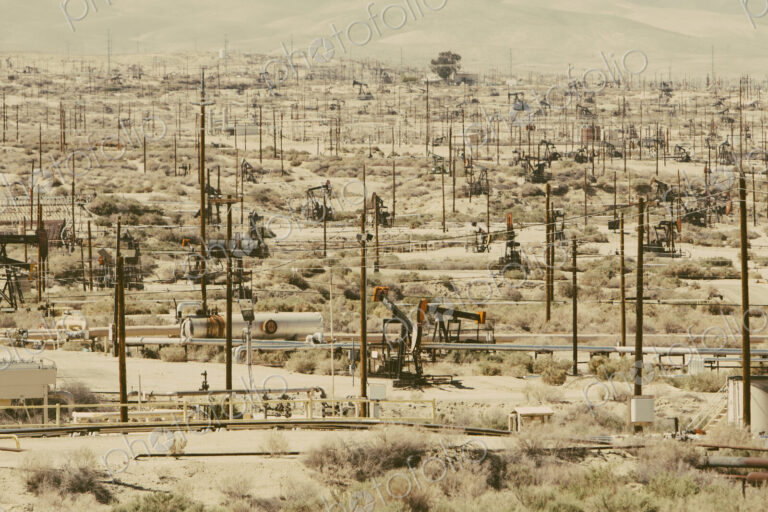 At the Midway-Sunset oil fields outside Bakersfield, crude oil is extracted from…