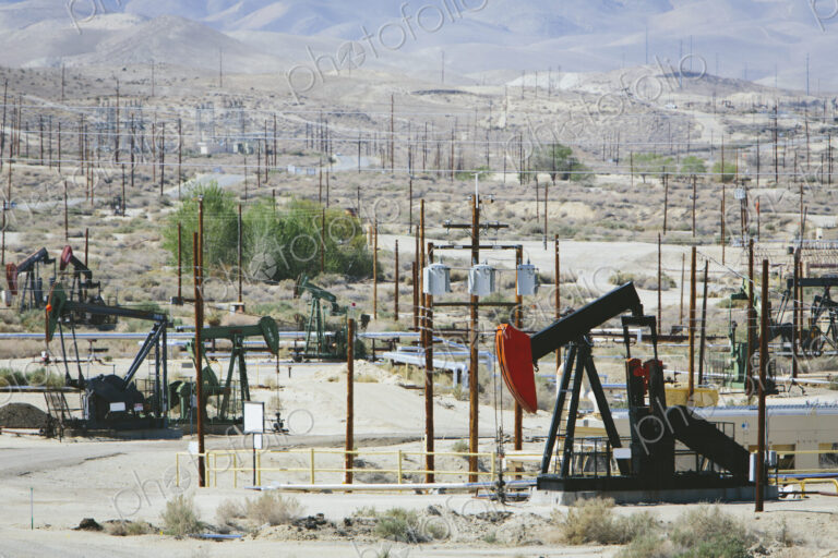 At the Midway-Sunset oil fields outside Bakersfield, crude oil is extracted from…