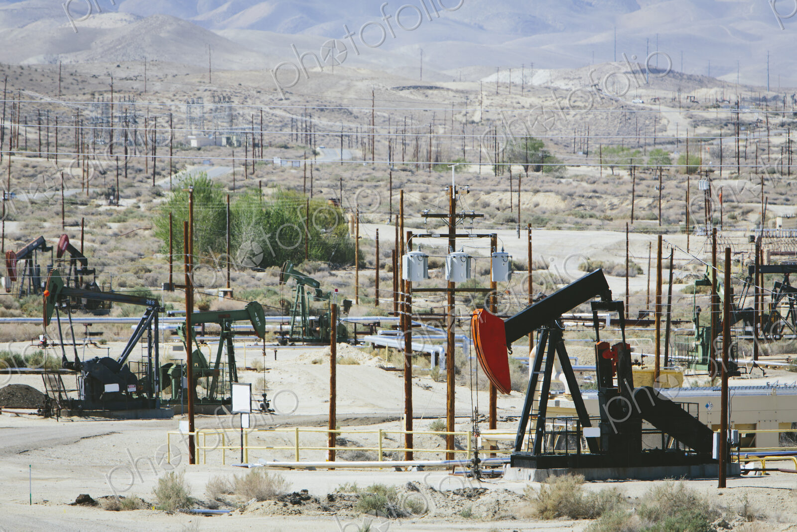 At the Midway-Sunset oil fields outside Bakersfield, crude oil is extracted from…