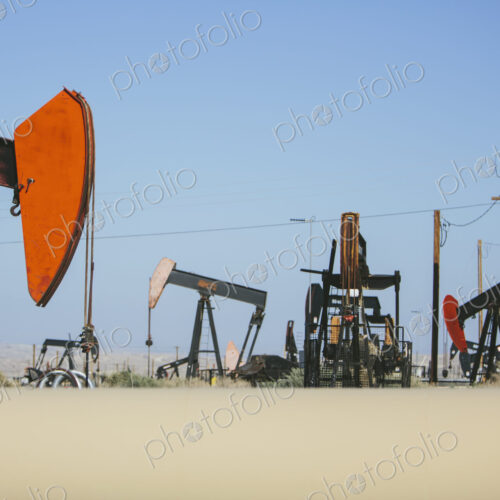 At the Midway-Sunset oil fields outside Bakersfield, crude oil is extracted from…