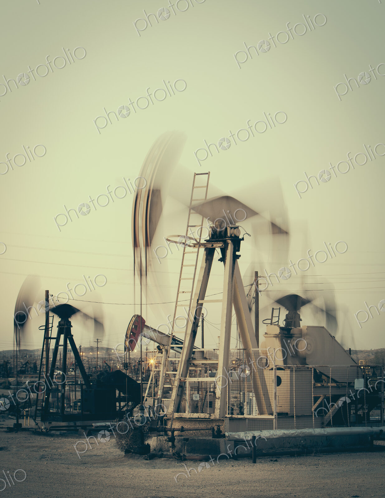 At the Midway-Sunset oil fields outside Bakersfield, crude oil is extracted from…