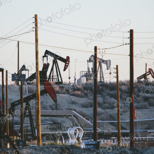At the Midway-Sunset oil fields outside Bakersfield, crude oil is extracted from…