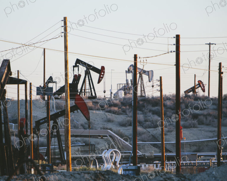 At the Midway-Sunset oil fields outside Bakersfield, crude oil is extracted from…