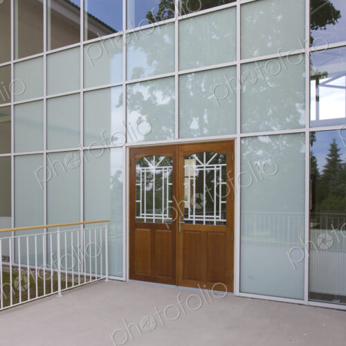 Back Door of Large House