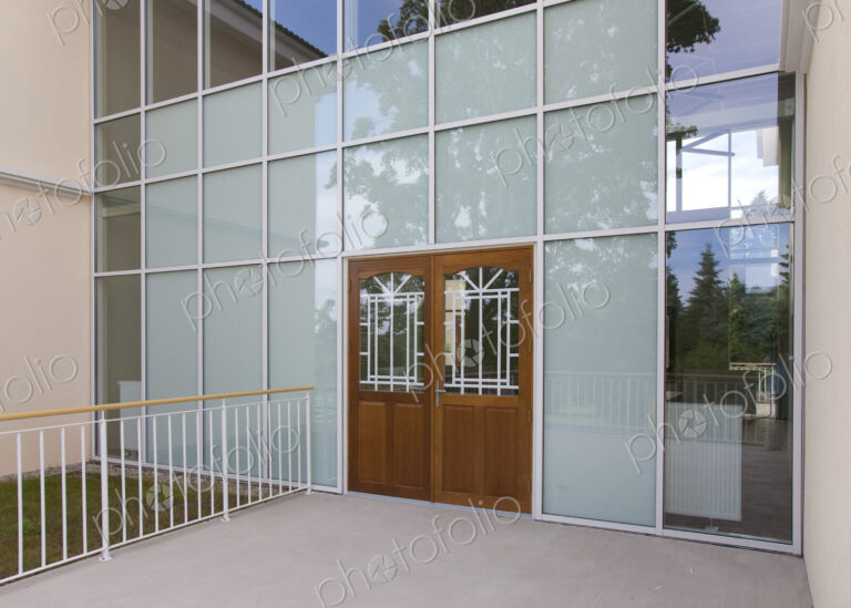 Back Door of Large House