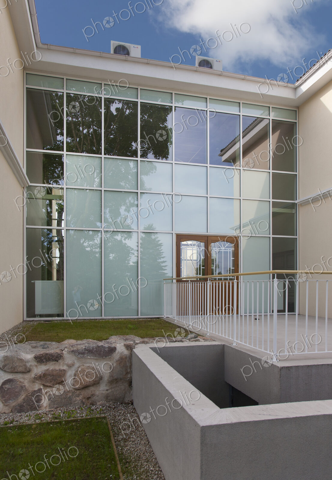 Back Door of Large House
