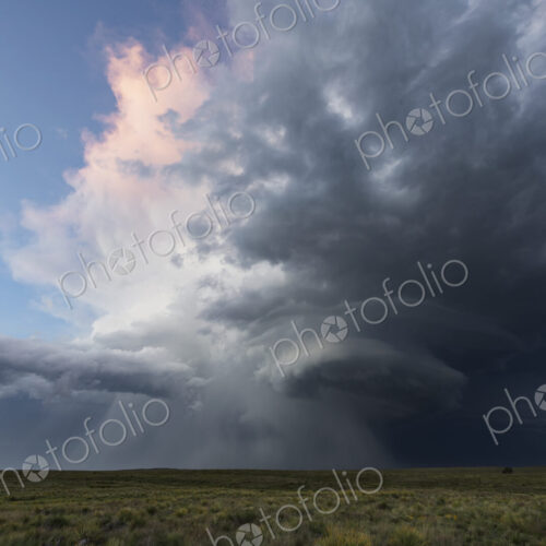 Back side of a Supercell at the End of the Day Back side of a Supercell at the End of the Day