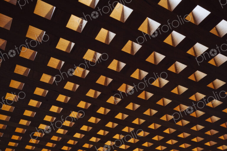 Backlit Cutout Squares