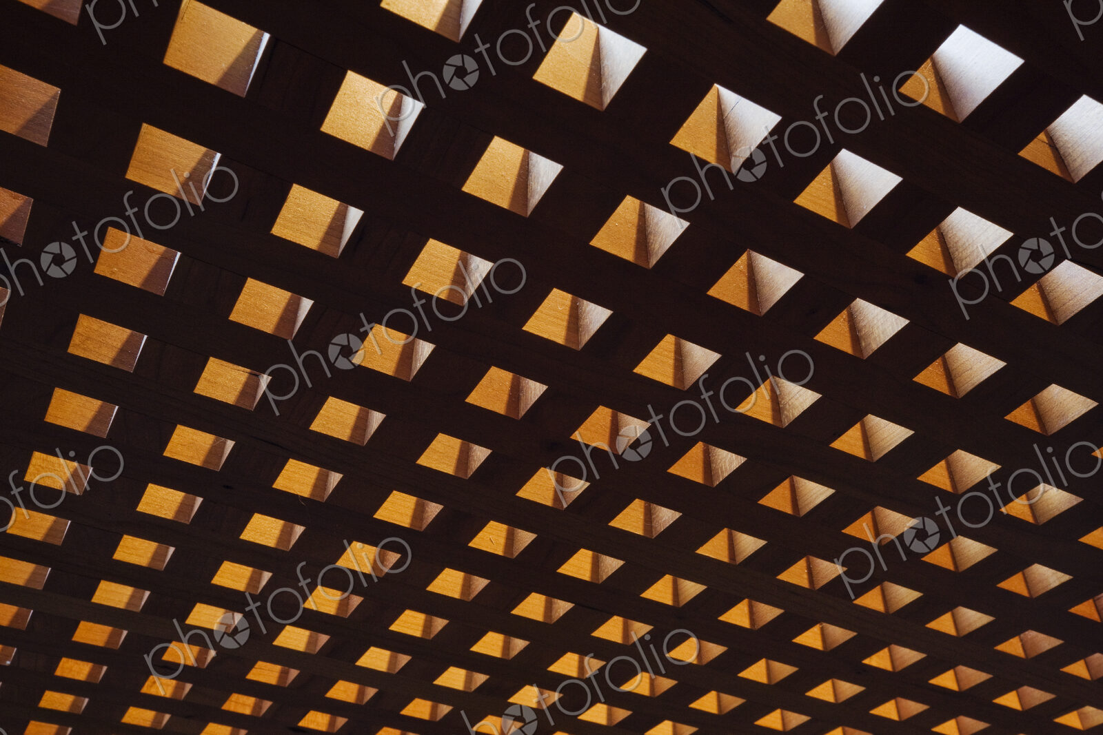 Backlit Cutout Squares
