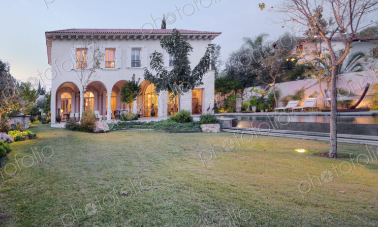 Backyard Of Upscale Residence