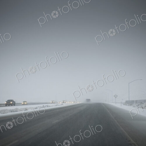 Bad Weather on Freeway Bad Weather on Freeway
