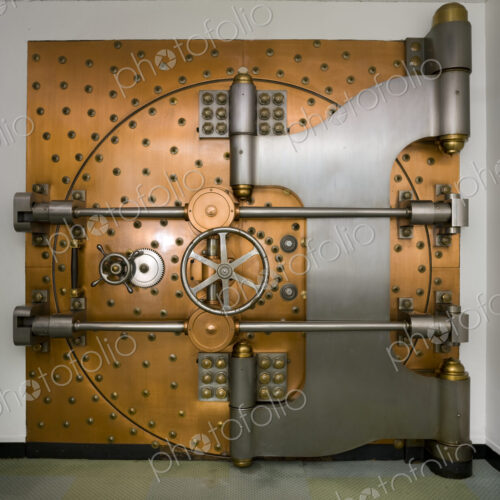 Bank Vault Door Exterior