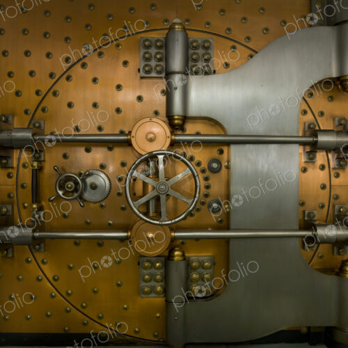 Bank Vault Door Exterior