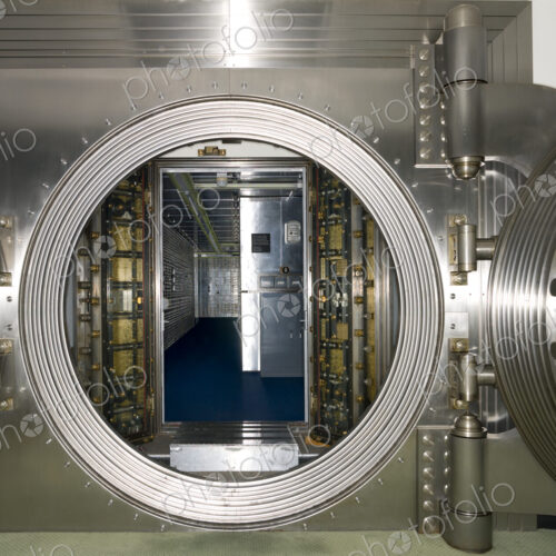 Bank Vault Interior