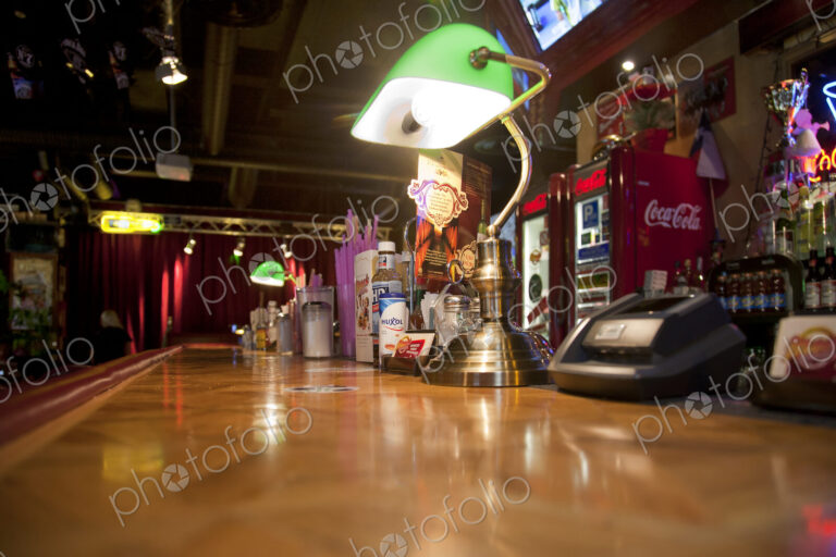 Bar Counter Top at an American Style Diner