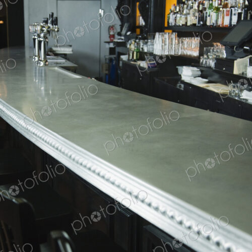 Bar at a French Restaurant. Bar at a French Restaurant.