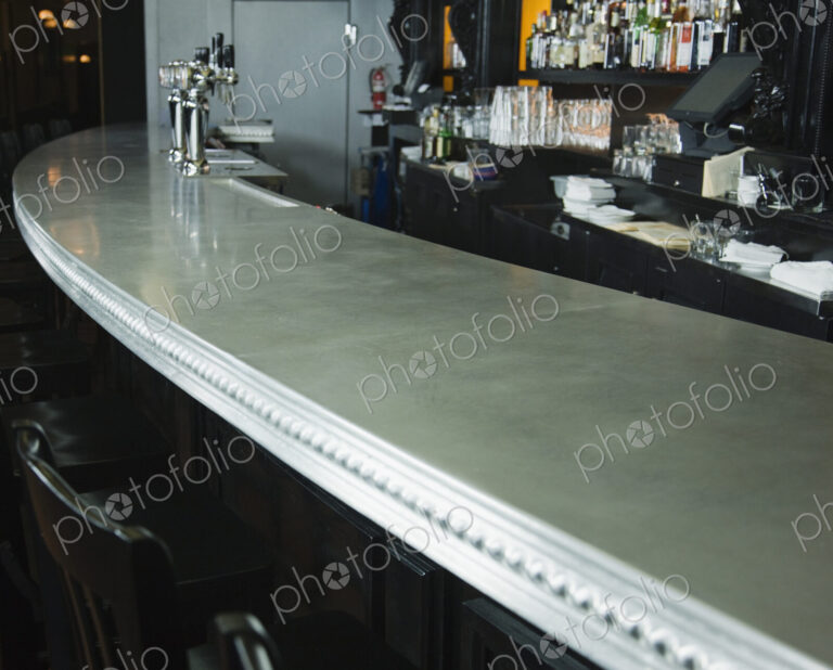 Bar at a French Restaurant.