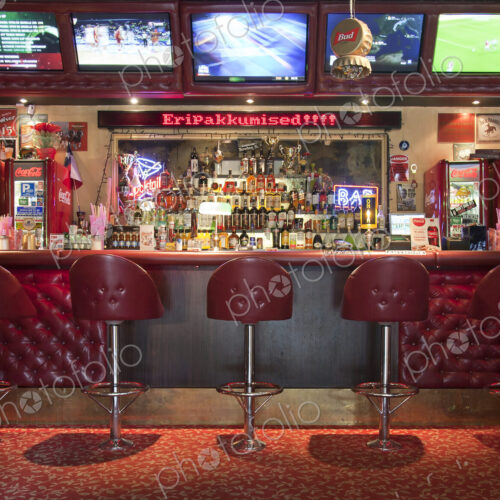 Bar at an American Style Diner Bar at an American Style Diner