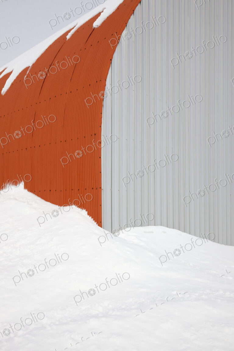 Barn in Snow