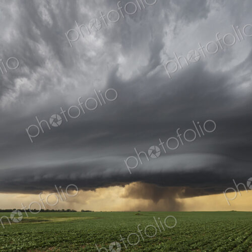 Base of a Supercell Showing the RFD, Rear Flank Downdraft Cut Base of a Supercell Showing the RFD, Rear Flank Downdraft Cut