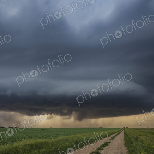 Base of a Supercell Showing the RFD, Rear Flank Downdraft Cut Base of a Supercell Showing the RFD, Rear Flank Downdraft Cut