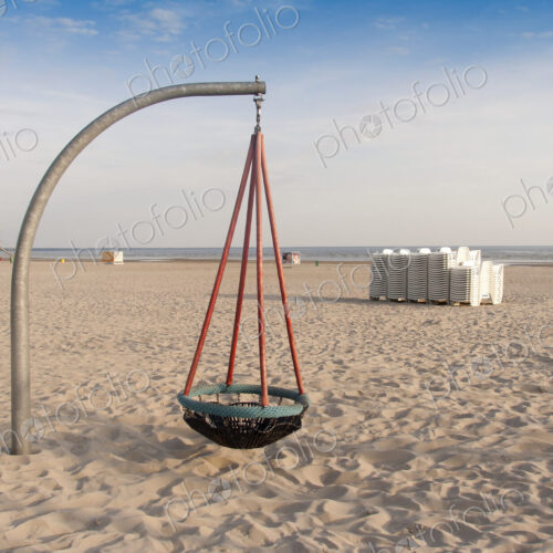 Basket Swing on the Beach