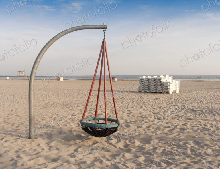 Basket Swing on the Beach