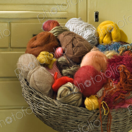 Basket of Yarn