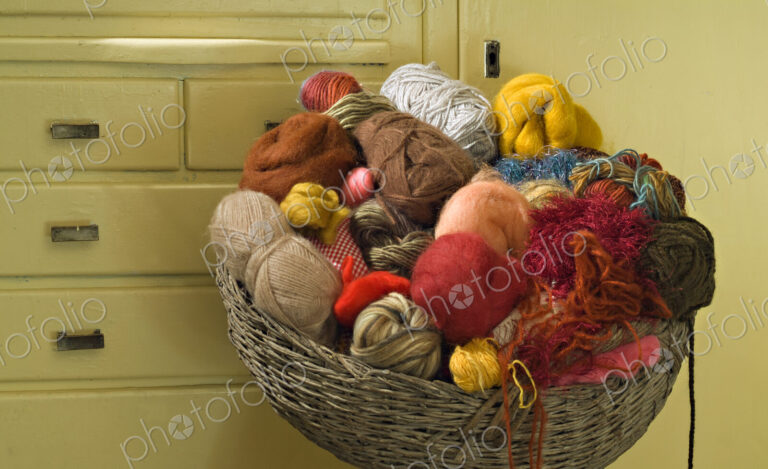 Basket of Yarn