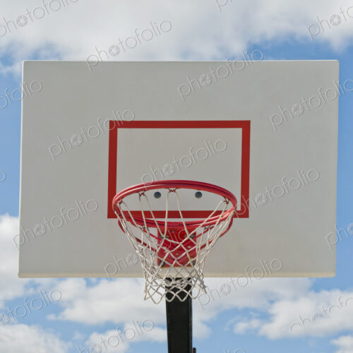 Basketball Backboard With Hoop and Net