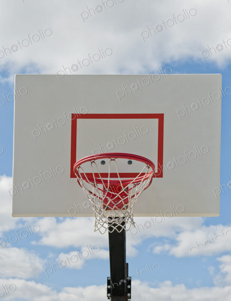 Basketball Backboard With Hoop and Net