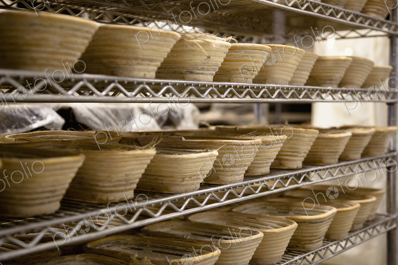 Baskets at a Bakery