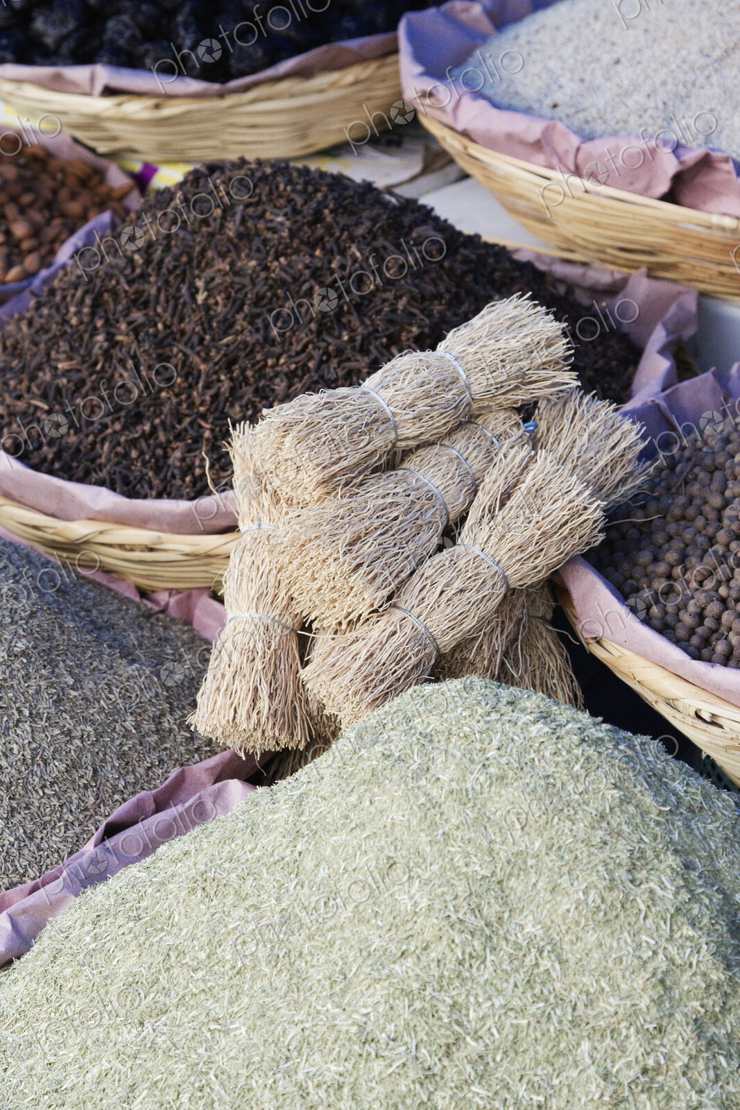 Baskets of Spices