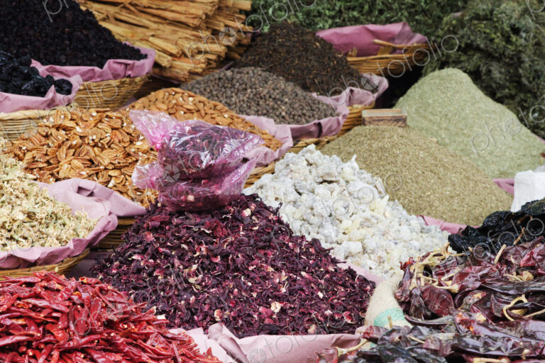Baskets of Spices