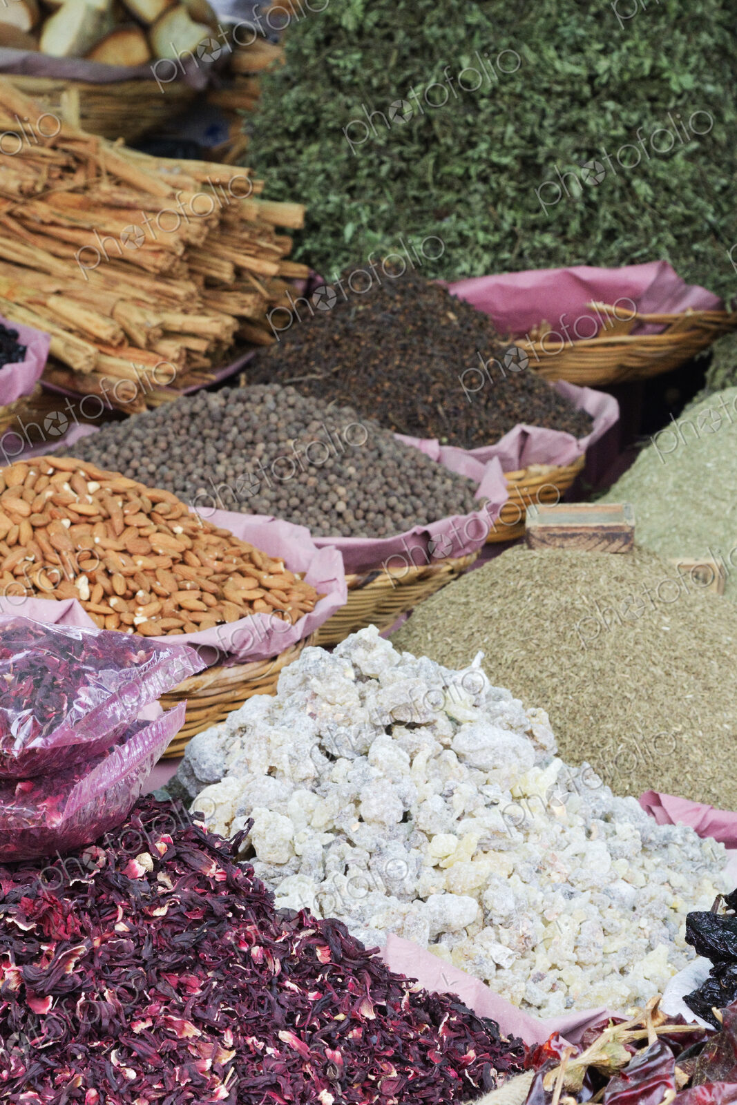 Baskets of Spices