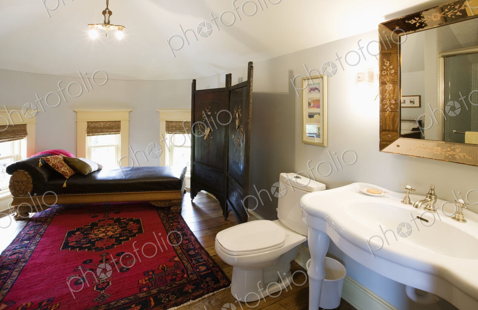 Bathroom with Sitting Area