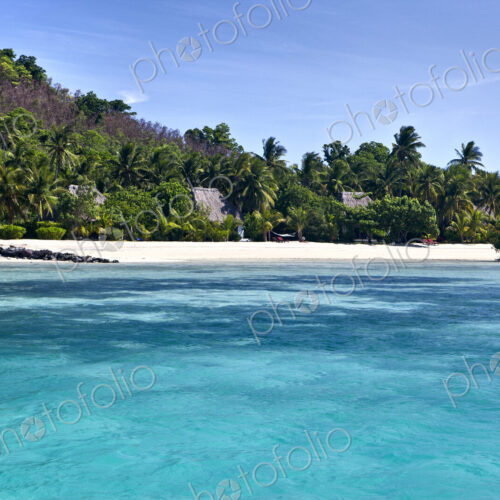Bay In Tropical Island Bay In Tropical Island