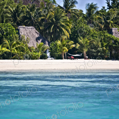 Bay In Tropical Island
