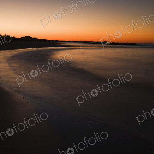 Beach At Sunset Beach At Sunset