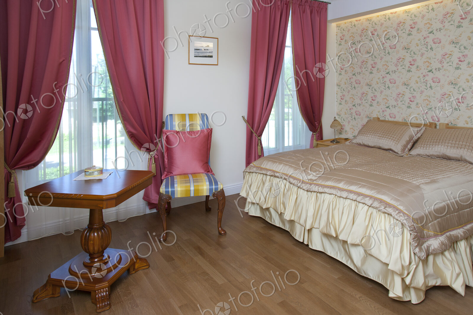 Bedroom in Upscale Home