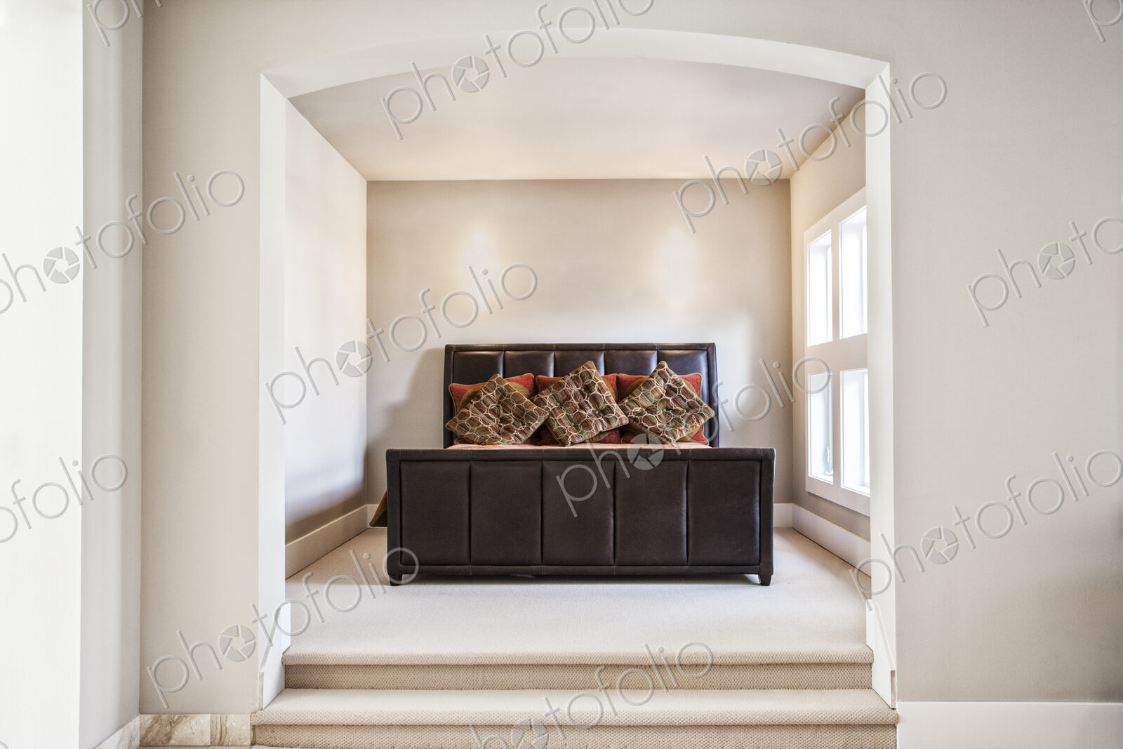 Bedroom in a new home.