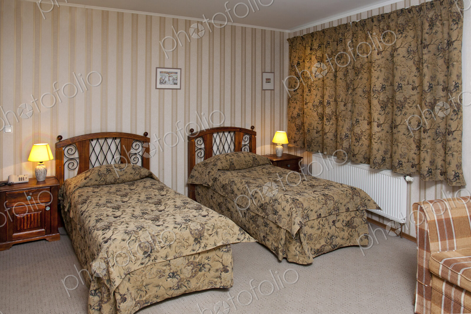 Beds In Hotel Room
