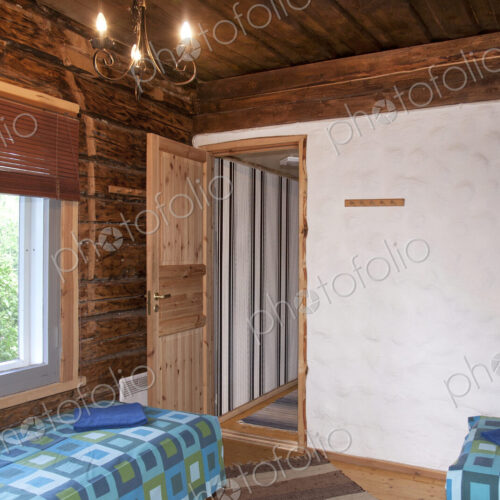 Beds in a Small Resort Bedroom