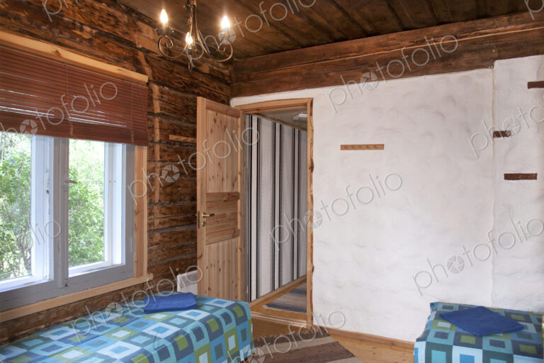 Beds in a Small Resort Bedroom