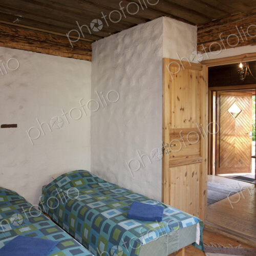 Beds in a Small Resort Bedroom