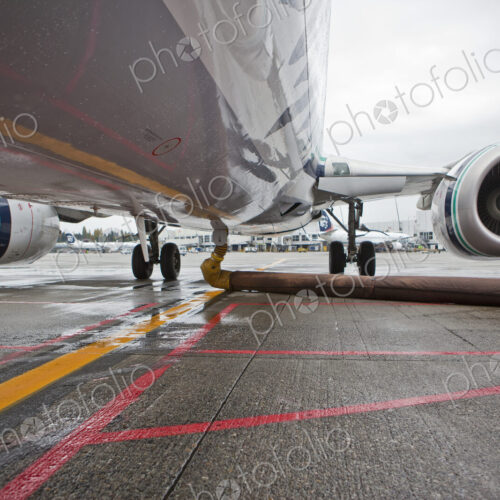 Belly of a Jet Aircraft