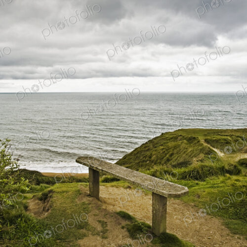 Bench Overlooking Ocean Bench Overlooking Ocean