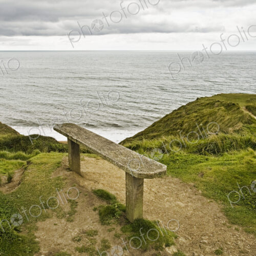 Bench Overlooking Ocean Bench Overlooking Ocean